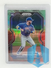 2021 Prizm Cosmic Haze RC #9 Anderson Tejeda Texas Rangers